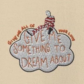 Daydreaming - Embroidered Crew Neck