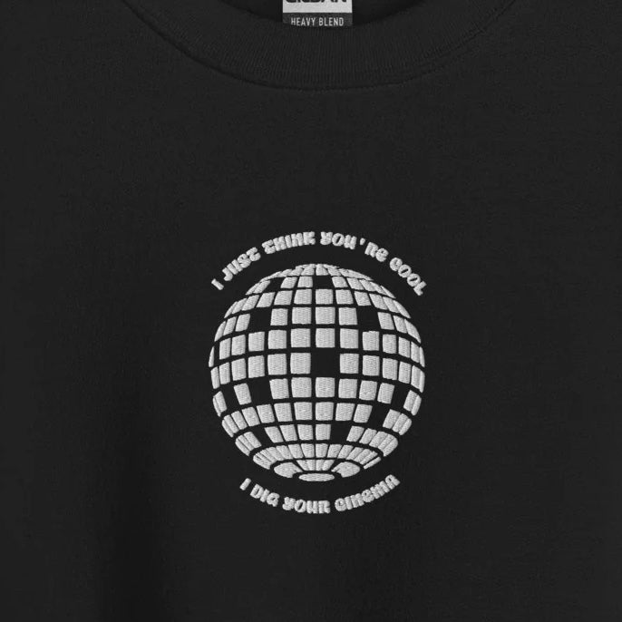 Cinema - Embroidered Crew Neck