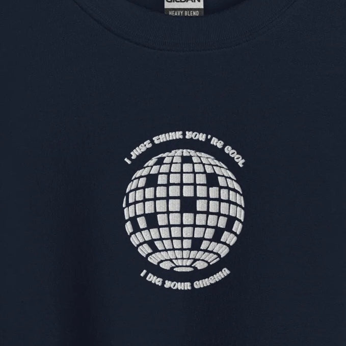 Cinema - Embroidered Crew Neck