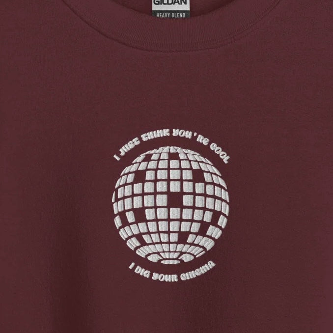 Cinema - Embroidered Crew Neck