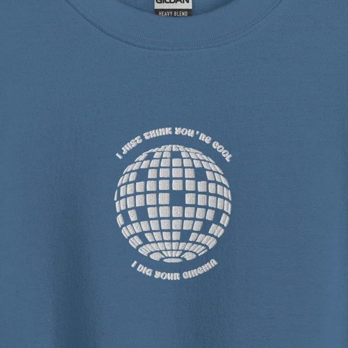 Cinema - Embroidered Crew Neck