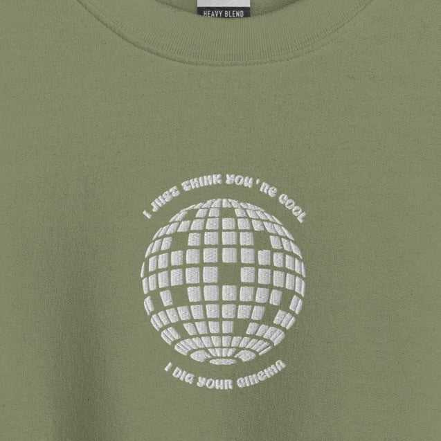 Cinema - Embroidered Crew Neck