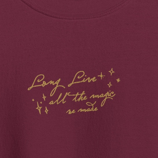 Long Live - Embroidered Crew Neck