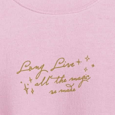 Long Live - Embroidered Crew Neck