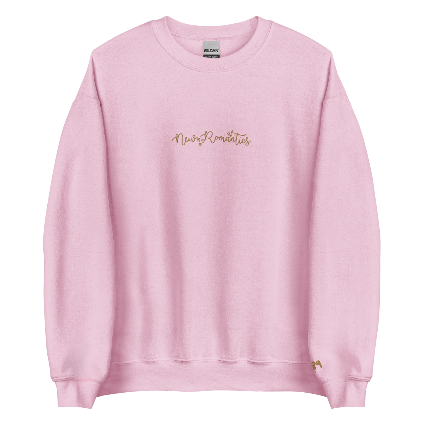 New Romantics - Gold Thread Embroidery Crew Neck