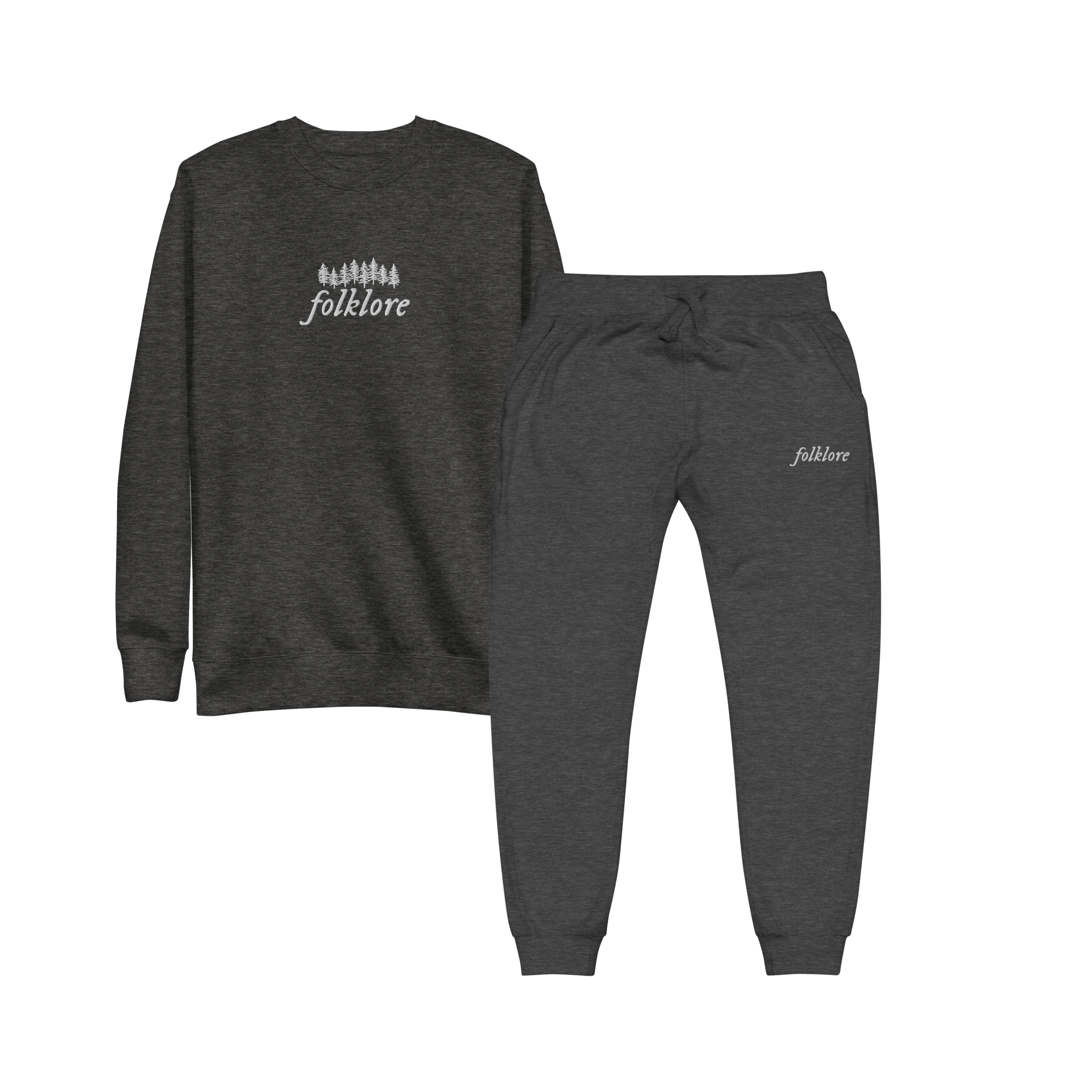 folklore set - Embroidered