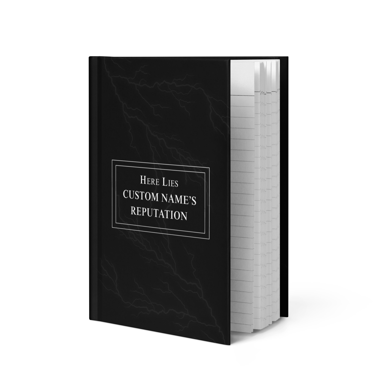 Here Lies… Customized Journal