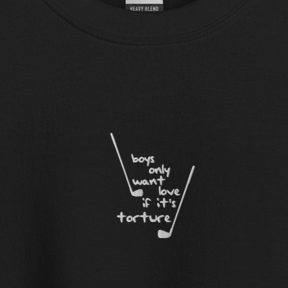 Boys Only Want Love If It&