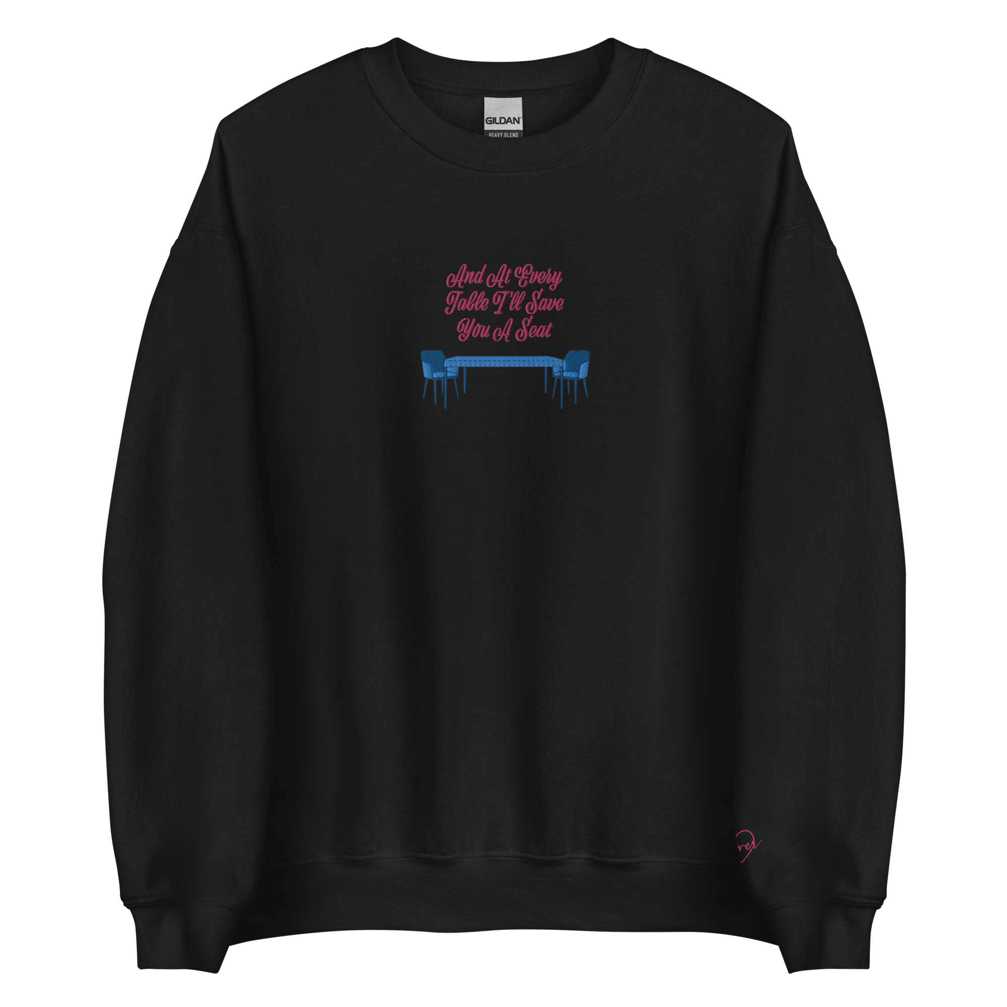 At Every Table - Embroidered Crew Neck