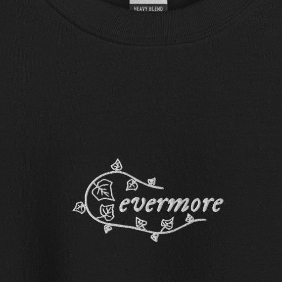 evermore era - Embroidered Crew Neck