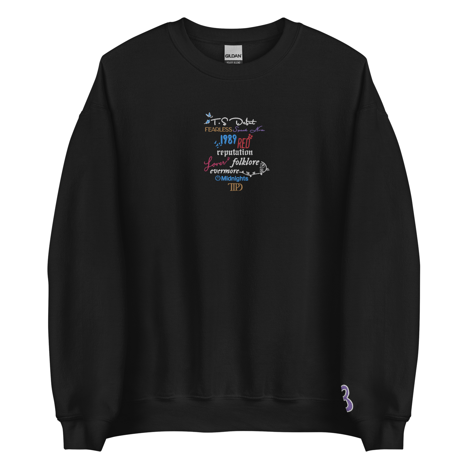 T.S Eras - Embroidered Crew Neck