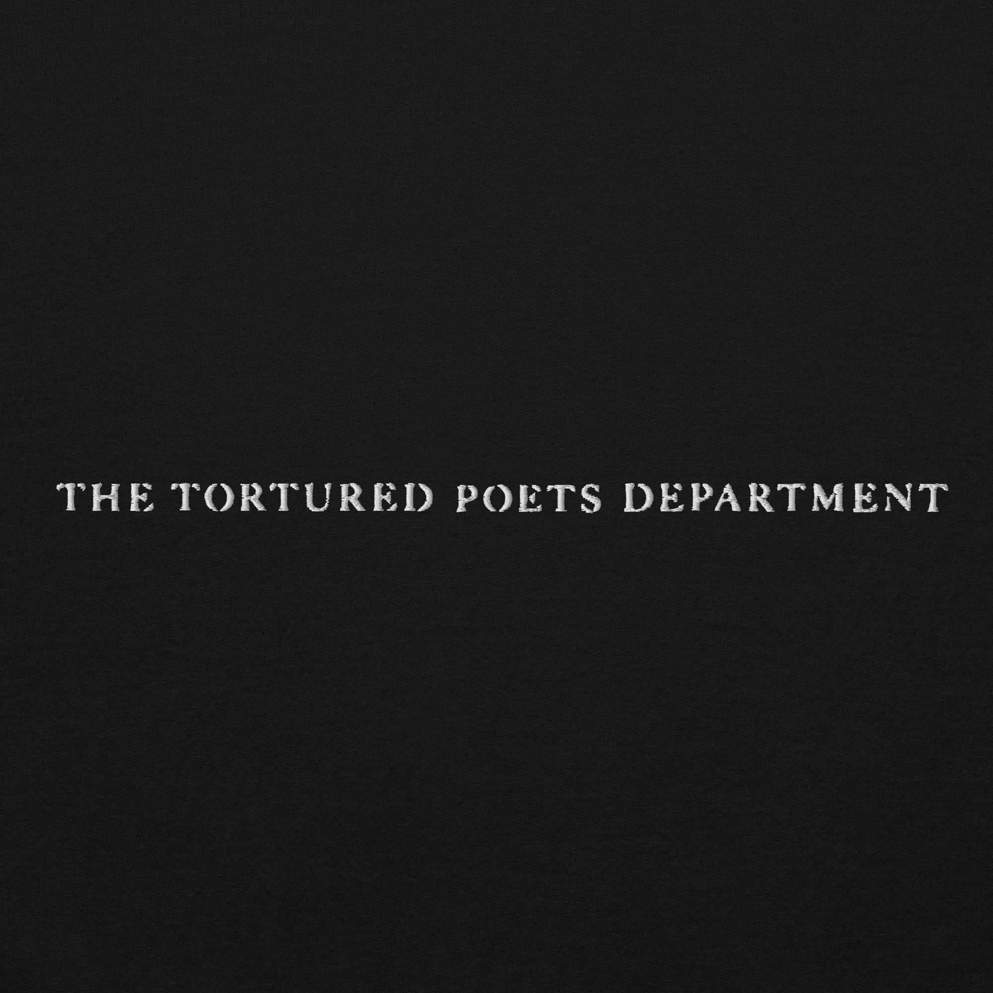 The Tortured Poets Department - Embroidered Crew Neck