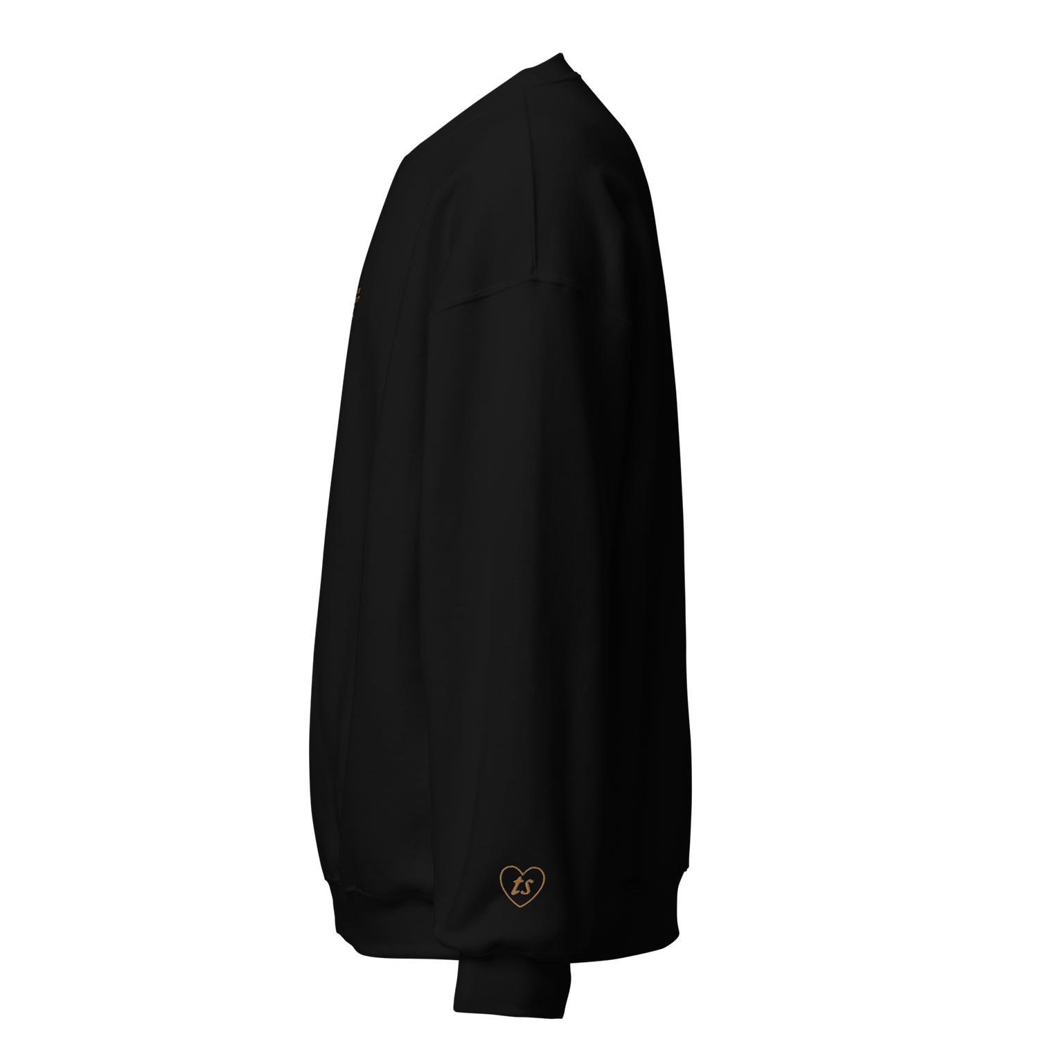 Mean - Gold Thread Embroidery Crew Neck