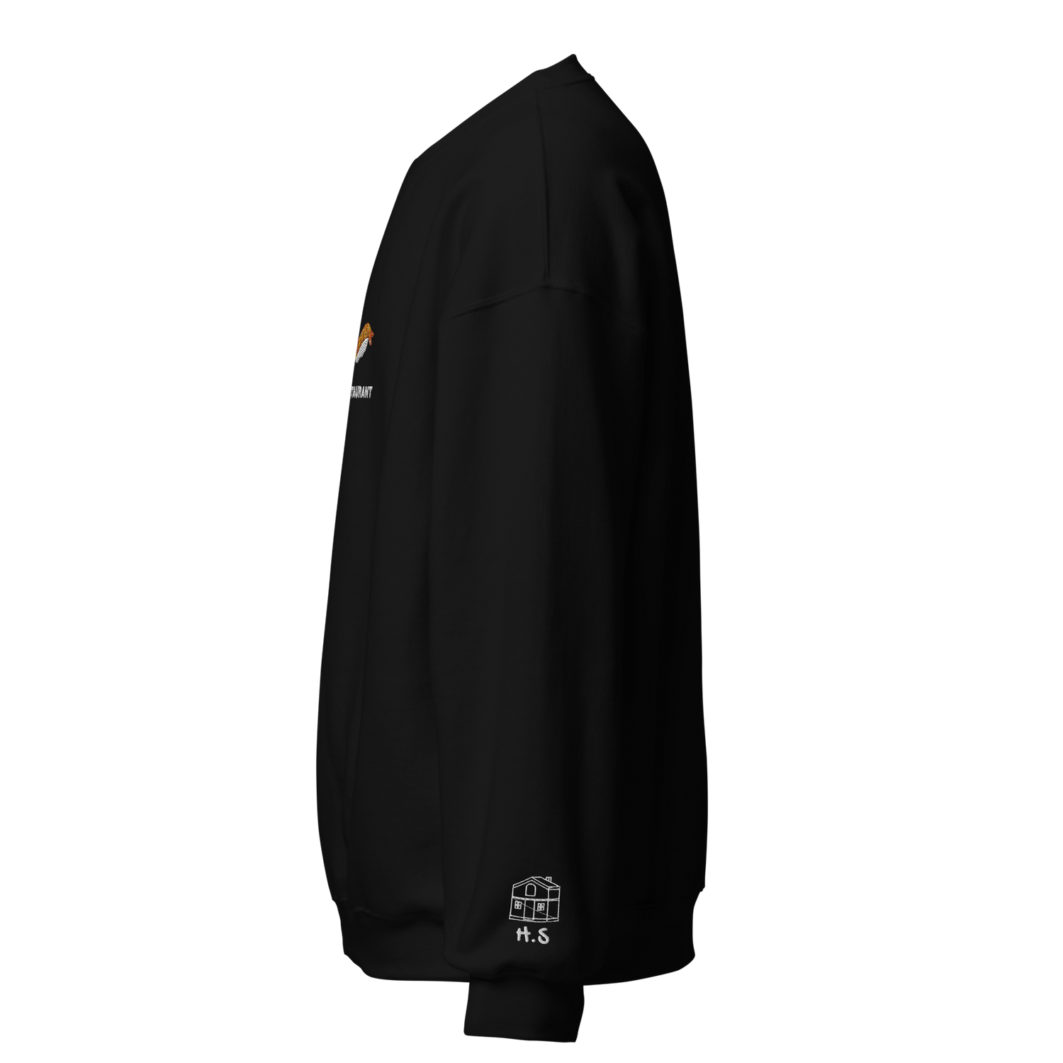 Music For A Sushi Restaurant - Embroidered Crew neck