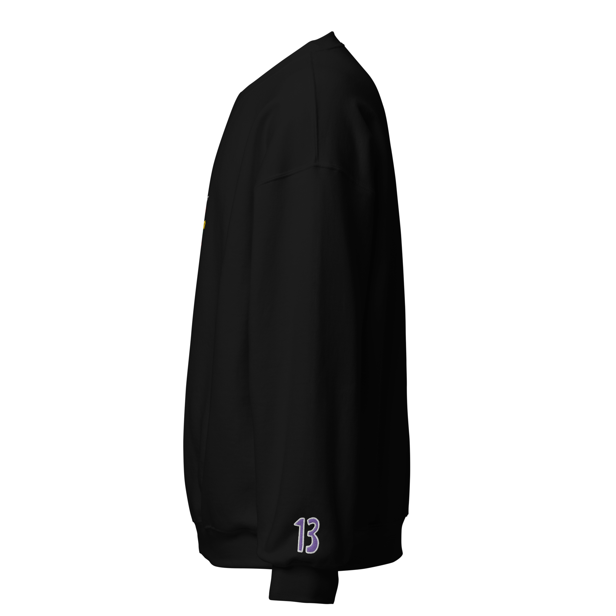 Surprise Songs Flowers - Embroidered Crew Neck