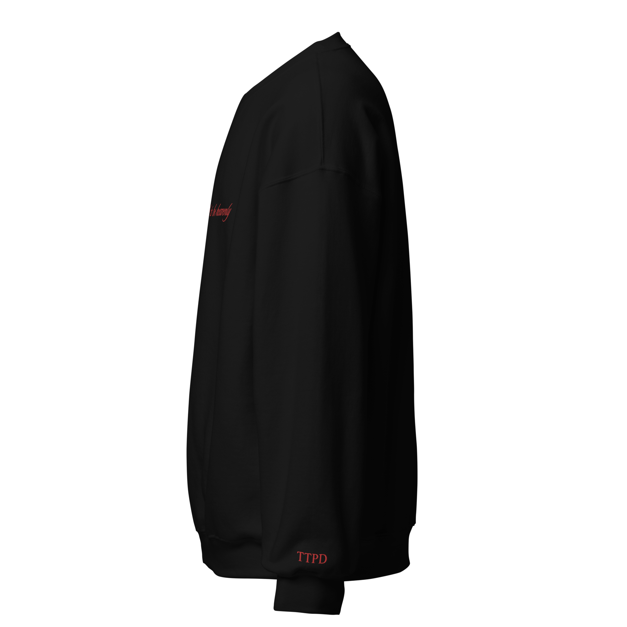It’s hell to be heavenly - Embroidered Crew Neck