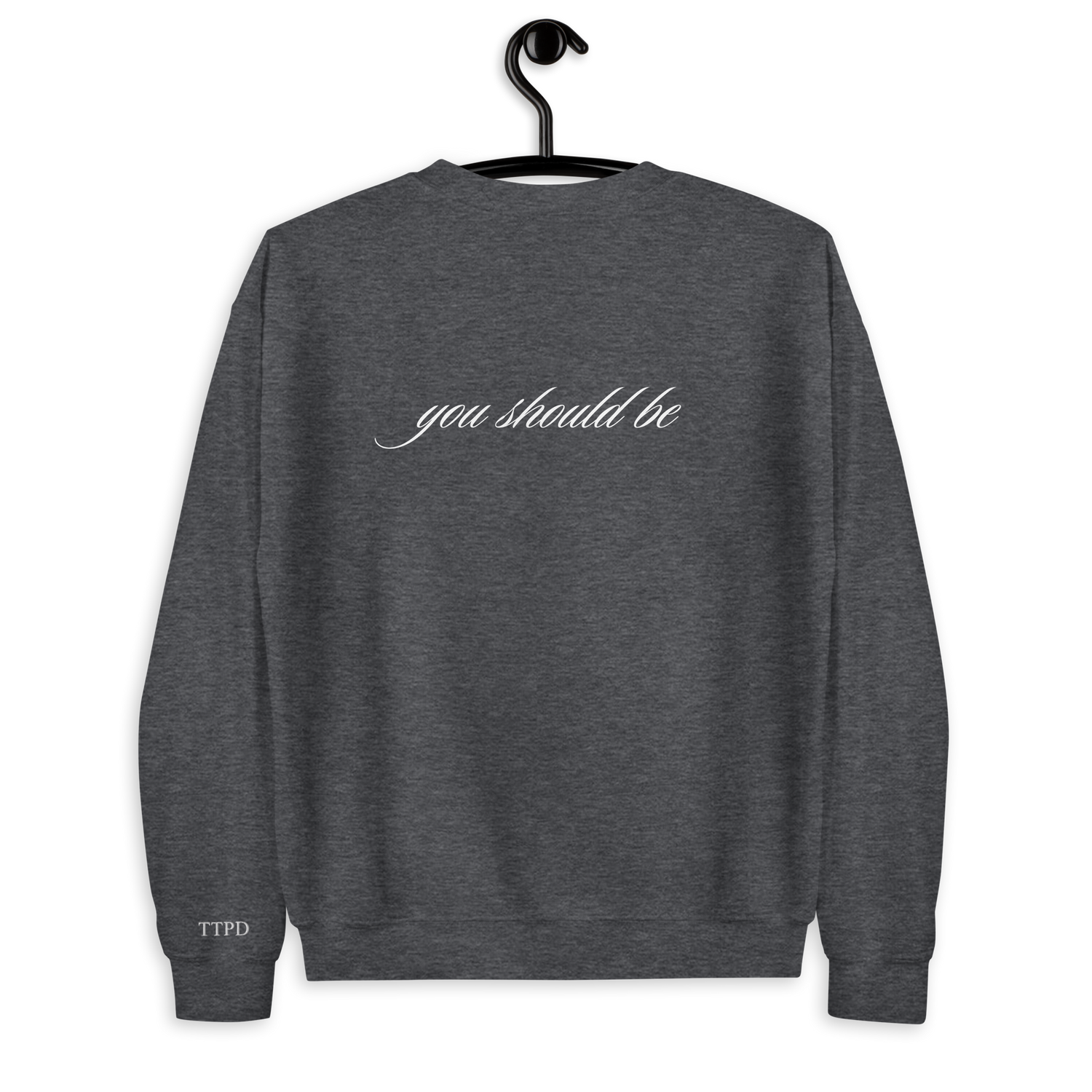 Little Old Me - Embroidered Crew Neck