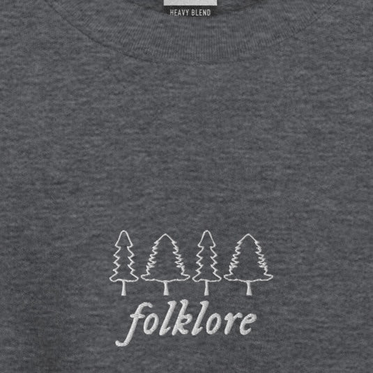 folklore era - Embroidered Crew Neck