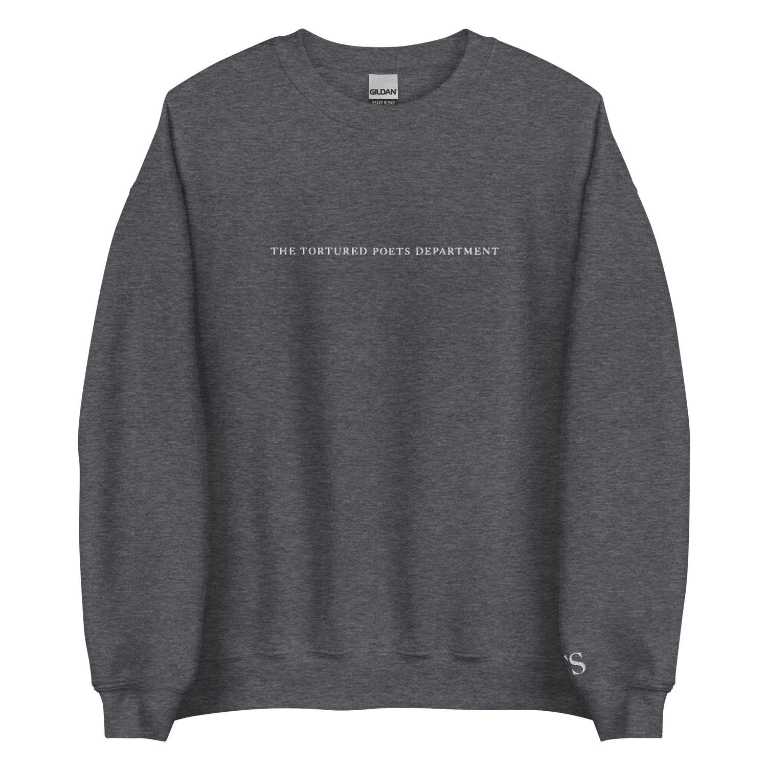 The Tortured Poets Department - Embroidered Crew Neck