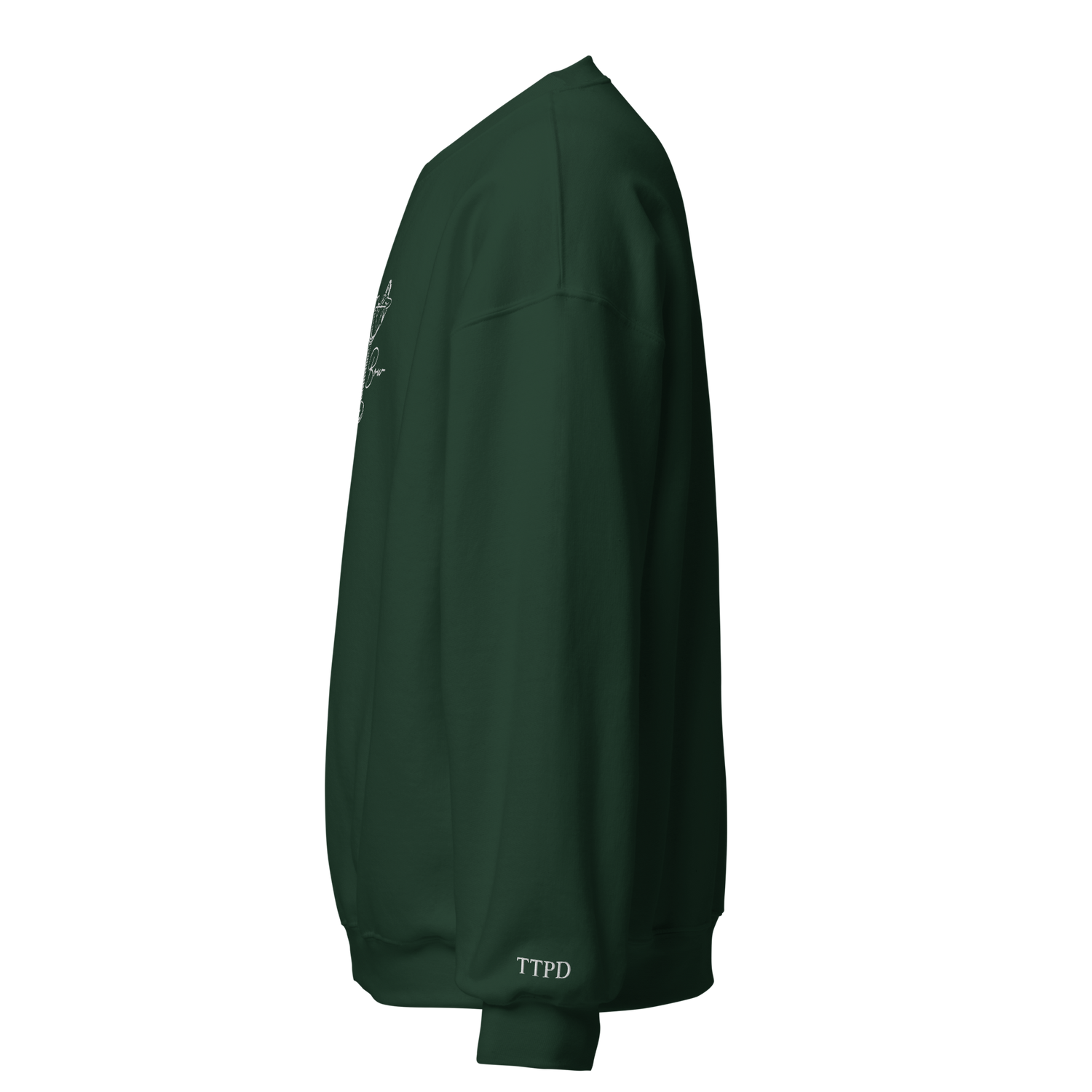 Clara Bow - Embroidered Crew Neck