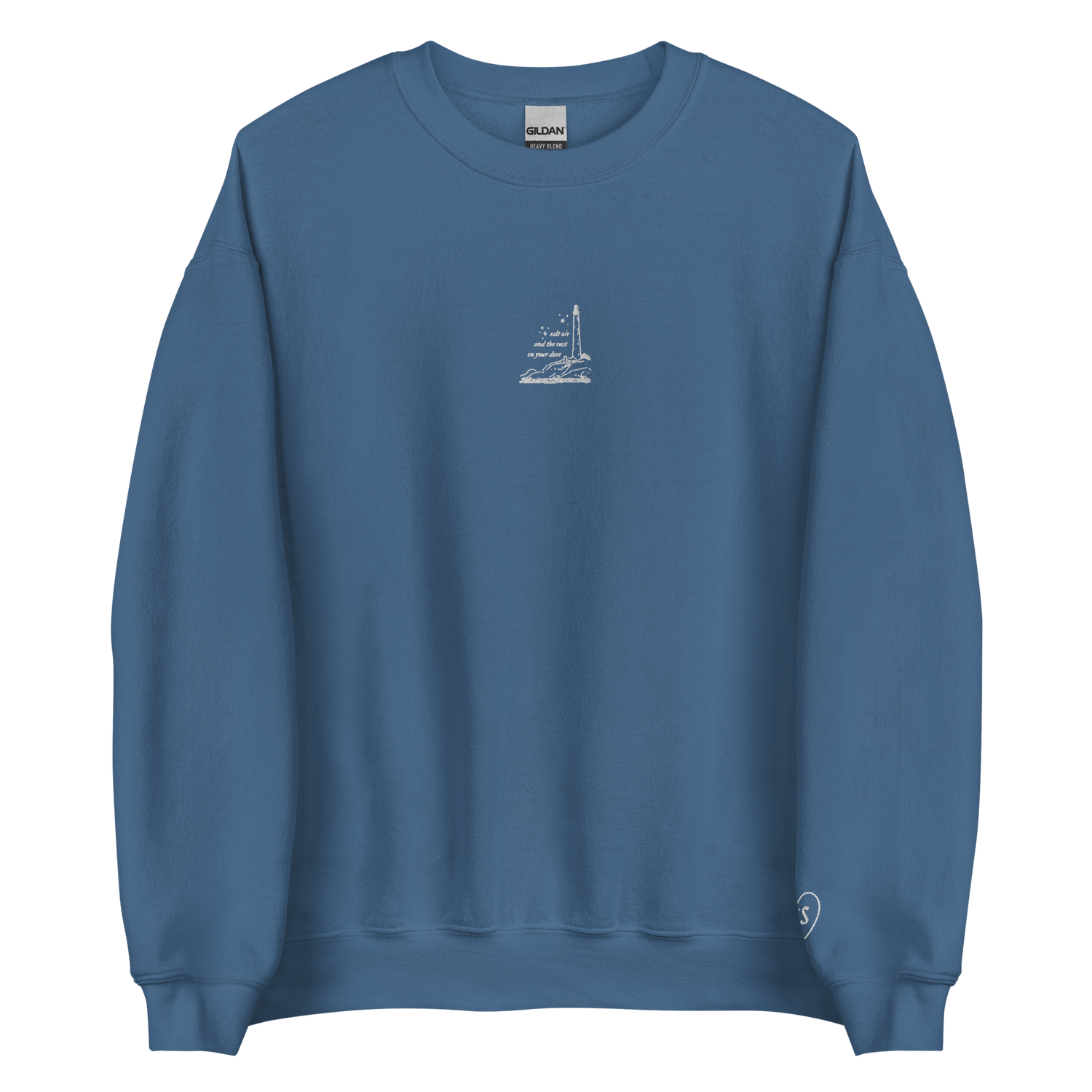 Salt Air - Embroidered Crew Neck