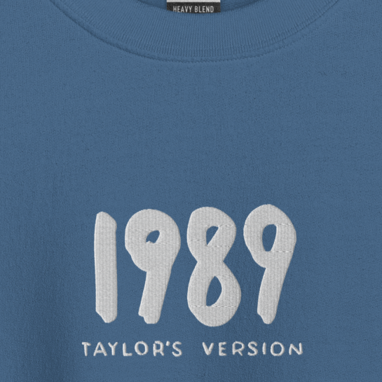 1989 TV Era - Embroidered Crew Neck