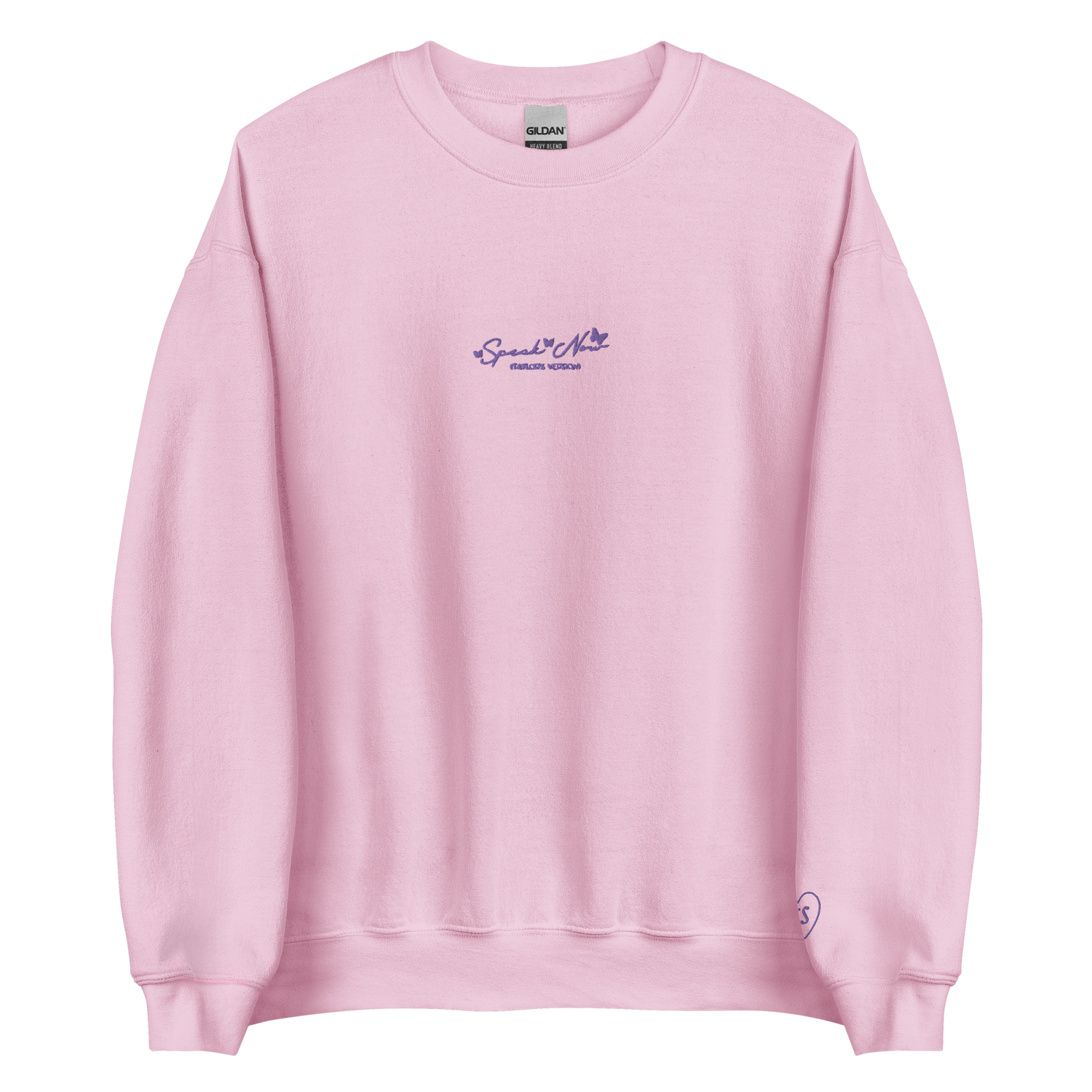 Speak Now Album Title - Embroidered Crew Neck