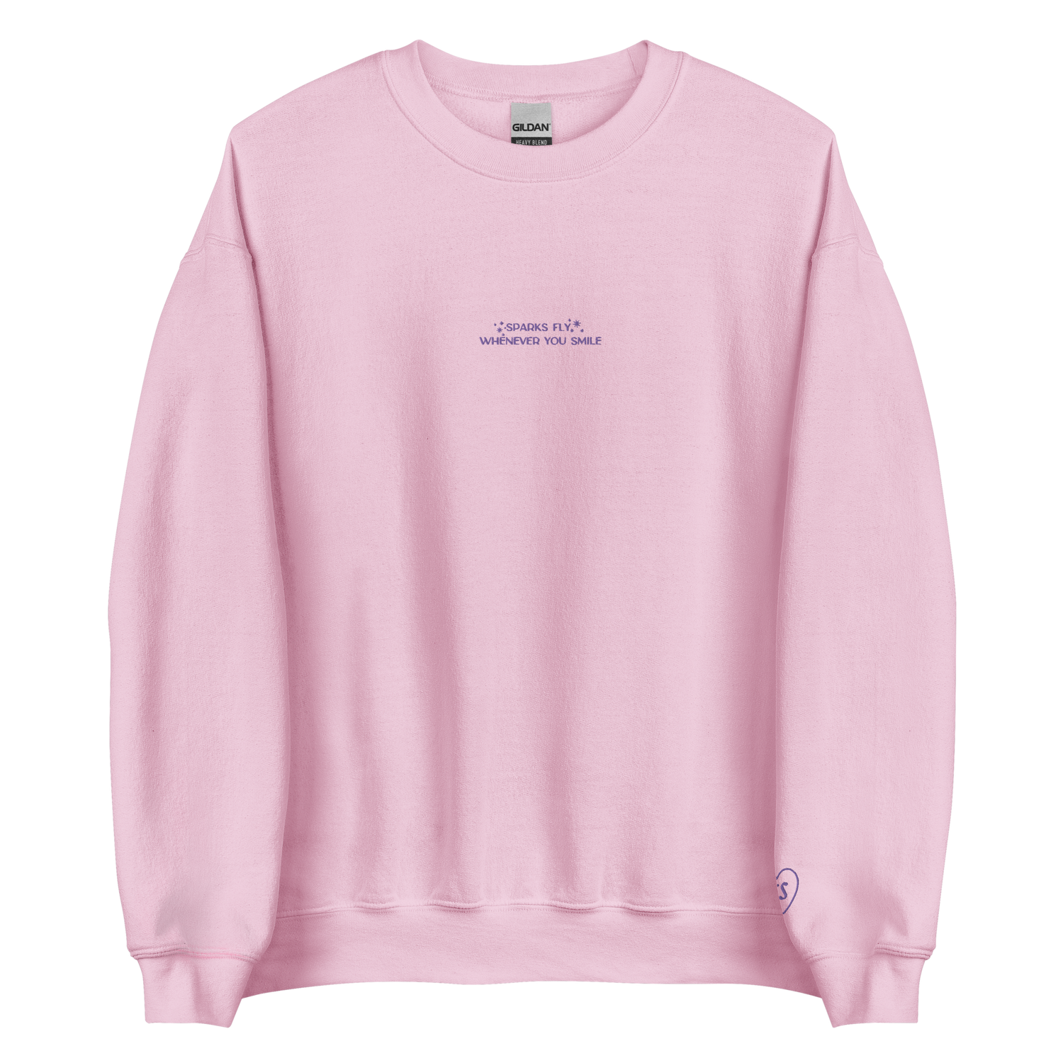 Sparks Fly - Embroidered Crew Neck