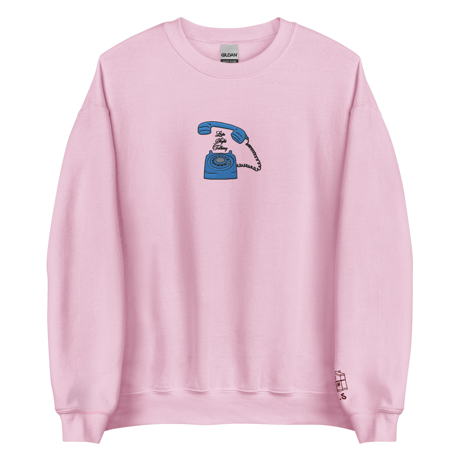 Late Night Talking - Embroidered Crew Neck