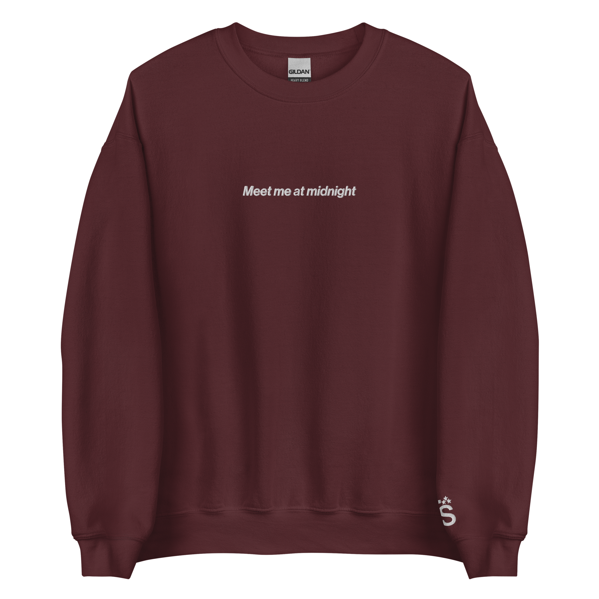 Meet Me at Midnight - Embroidered Crew Neck
