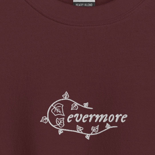 evermore era - Embroidered Crew Neck