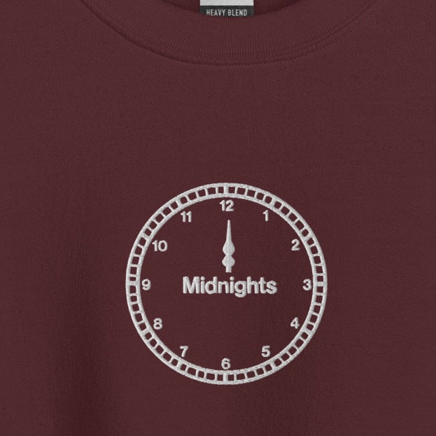 Midnights Era - Embroidered Crew Neck