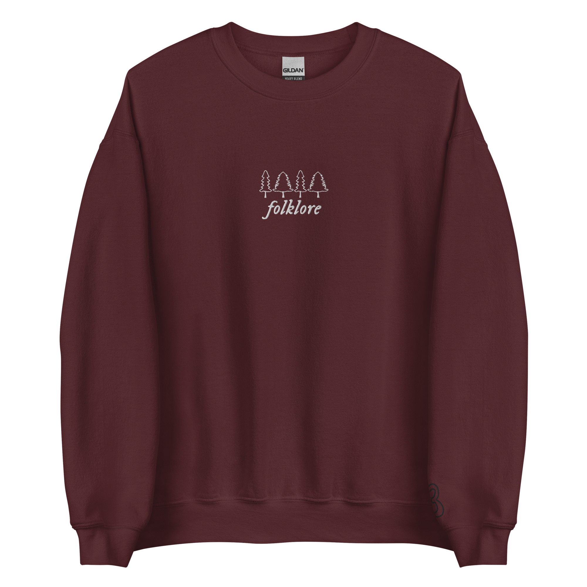 folklore era - Embroidered Crew Neck