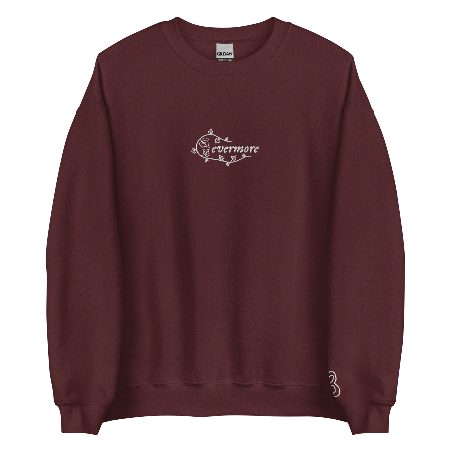 evermore era - Embroidered Crew Neck