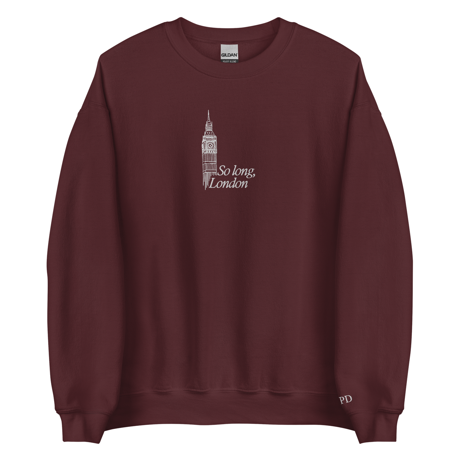 So Long, London - Embroidered Crew Neck