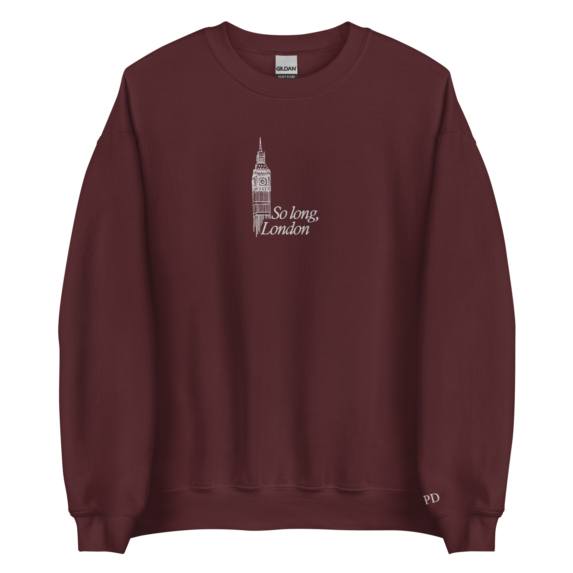 So Long, London - Embroidered Crew Neck
