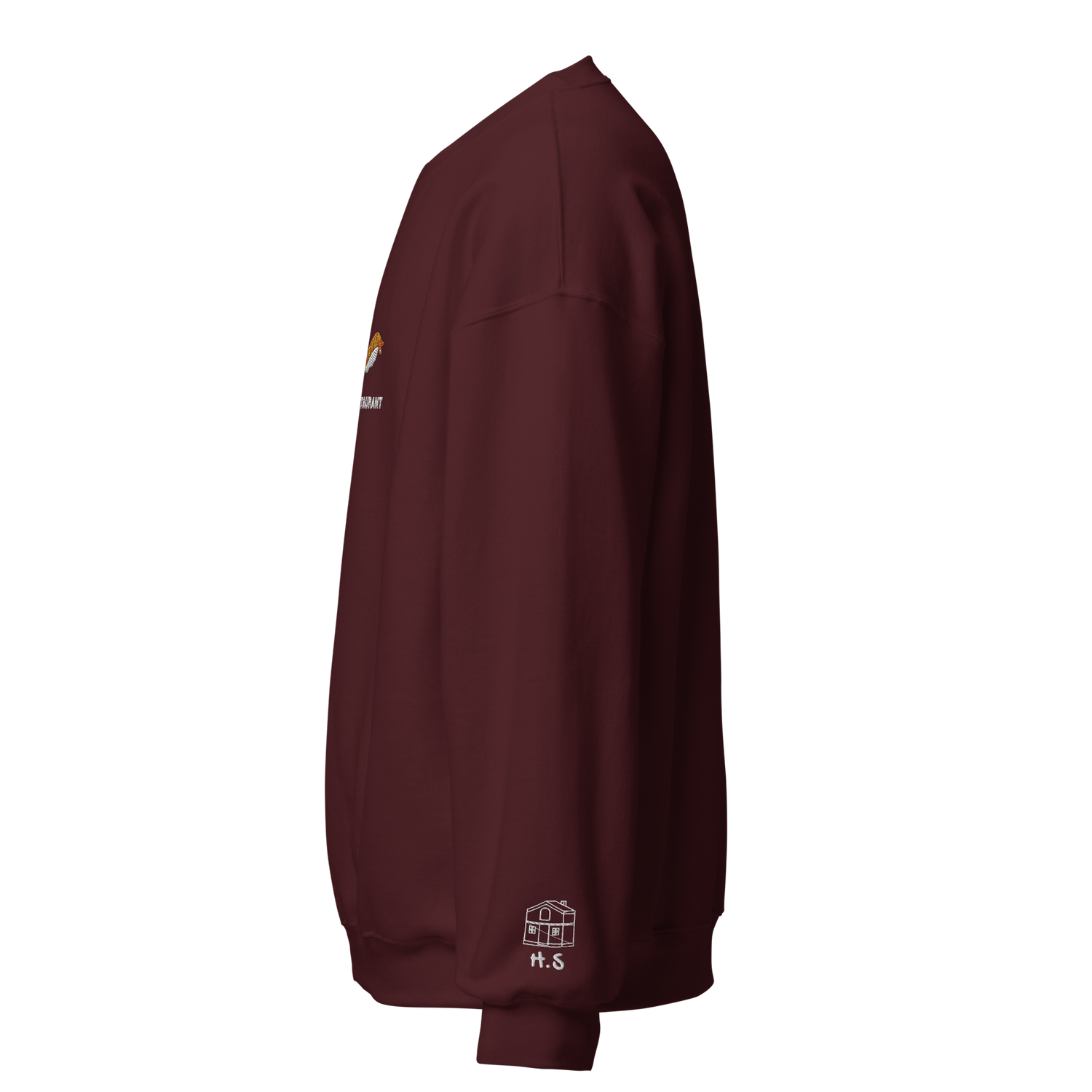 Music For A Sushi Restaurant - Embroidered Crew neck