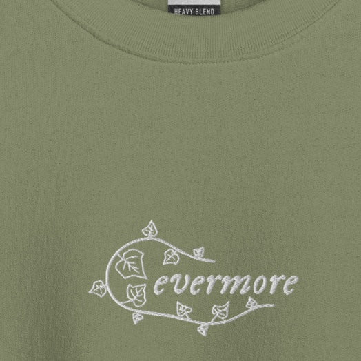 evermore era - Embroidered Crew Neck
