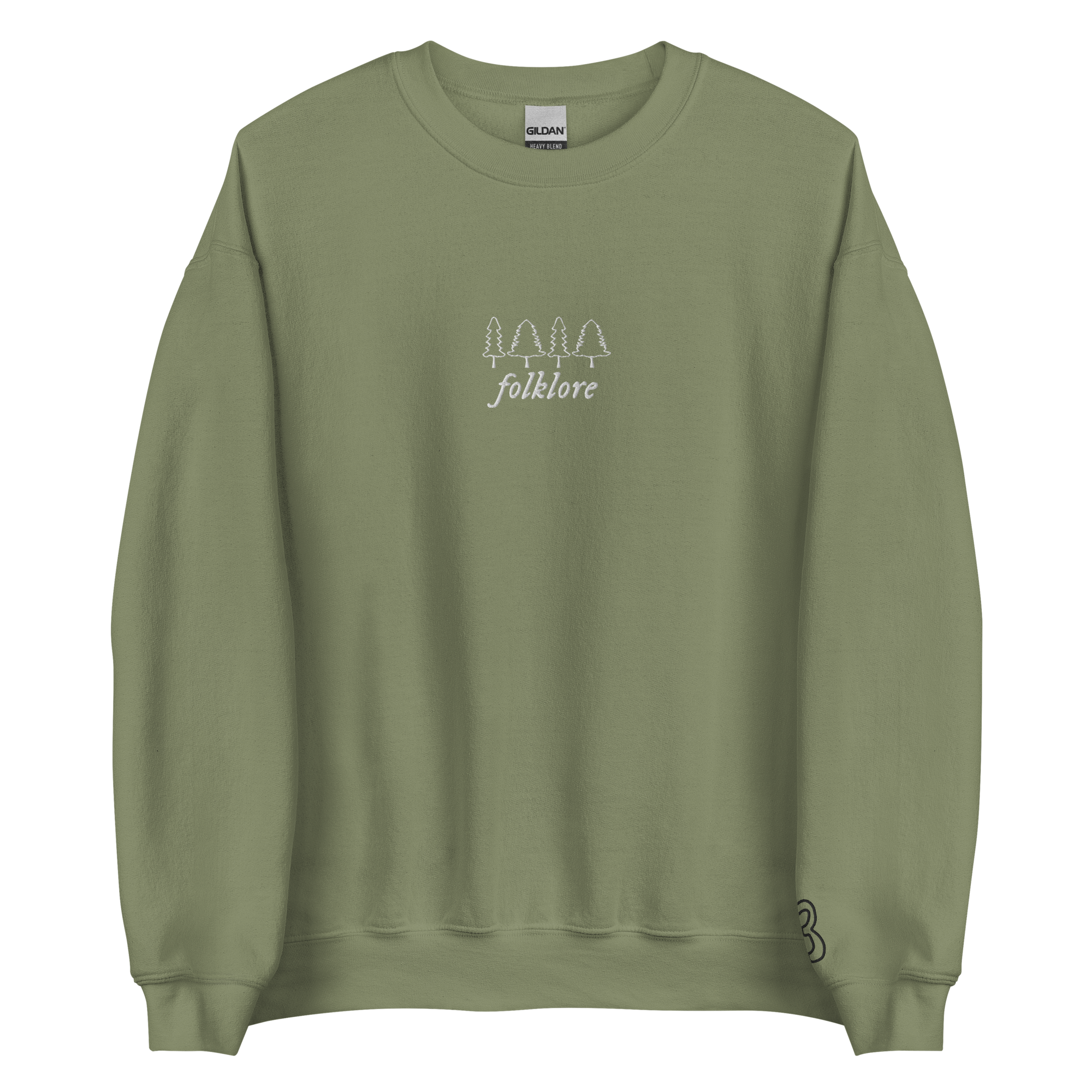 folklore era - Embroidered Crew Neck