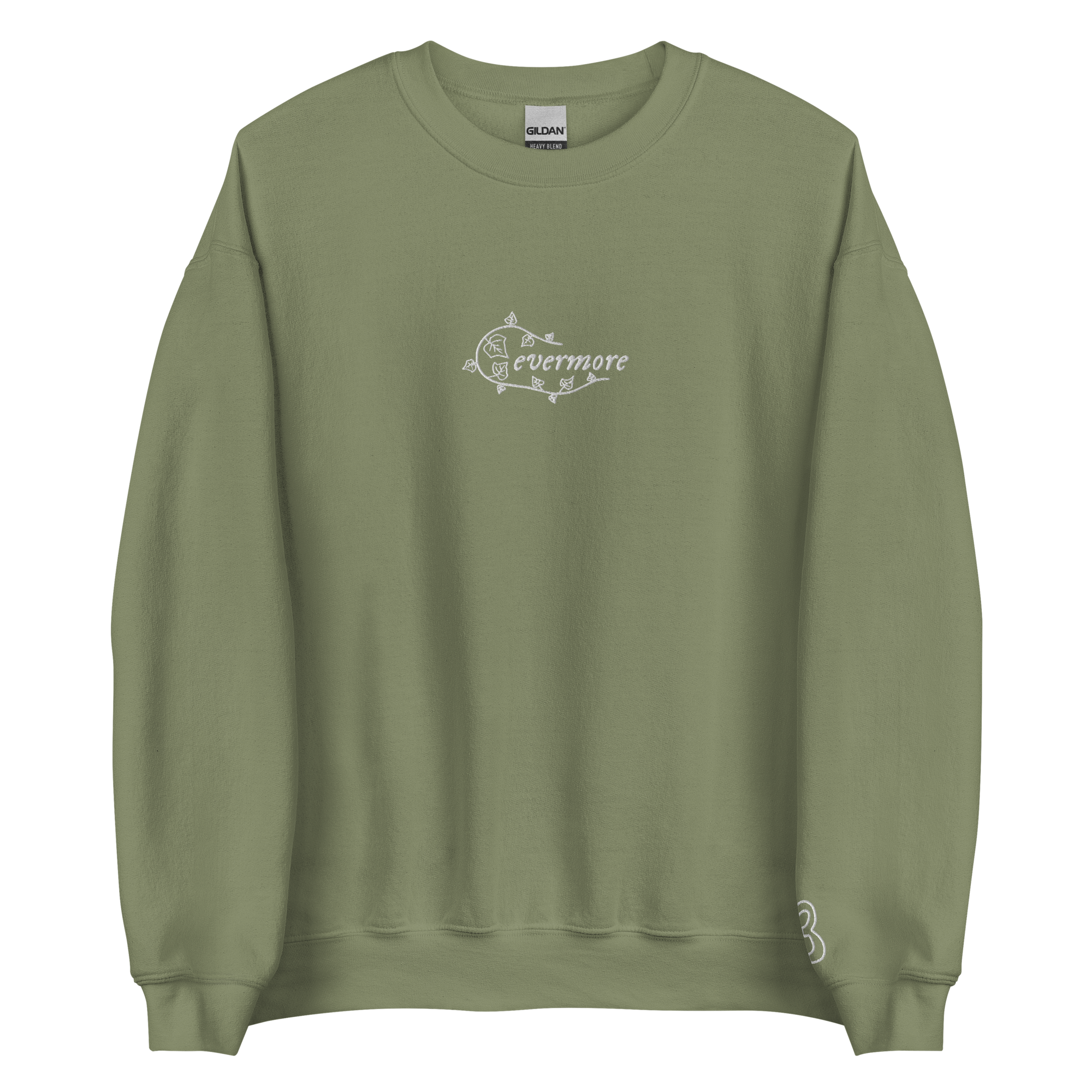 evermore era - Embroidered Crew Neck