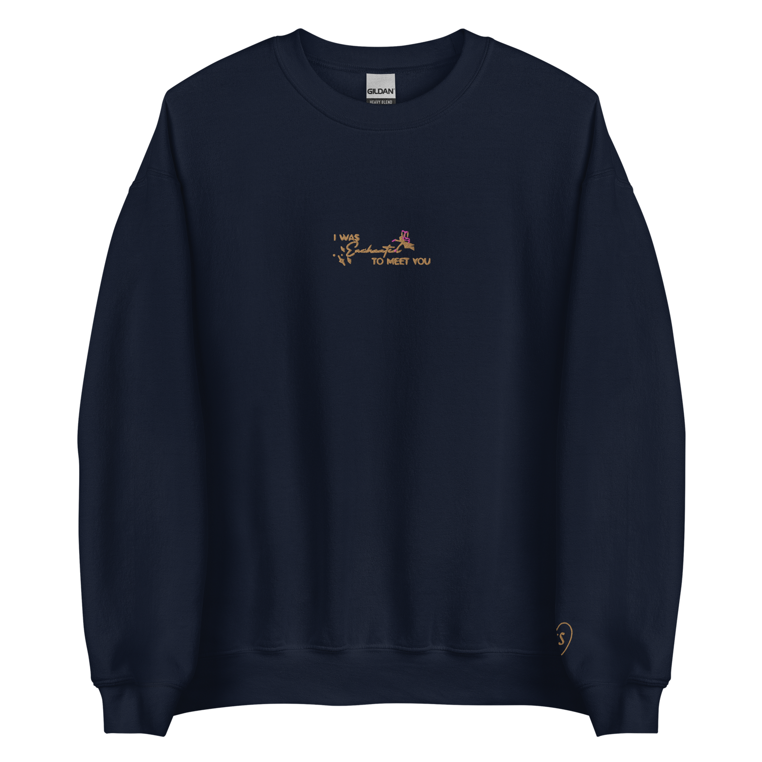 Enchanted - Embroidered Crew Neck