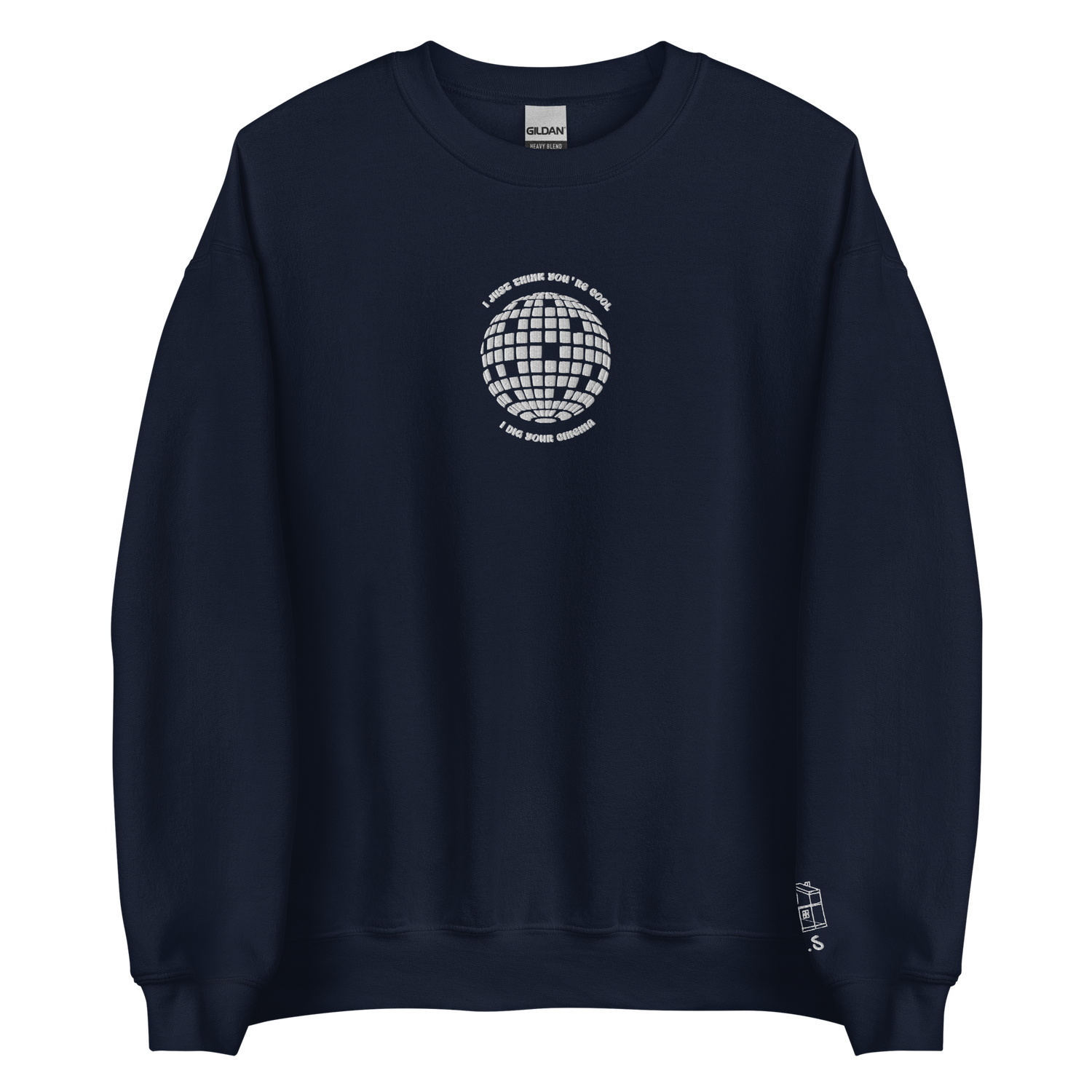 Cinema - Embroidered Crew Neck