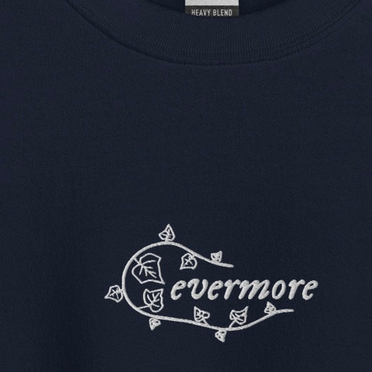 evermore era - Embroidered Crew Neck