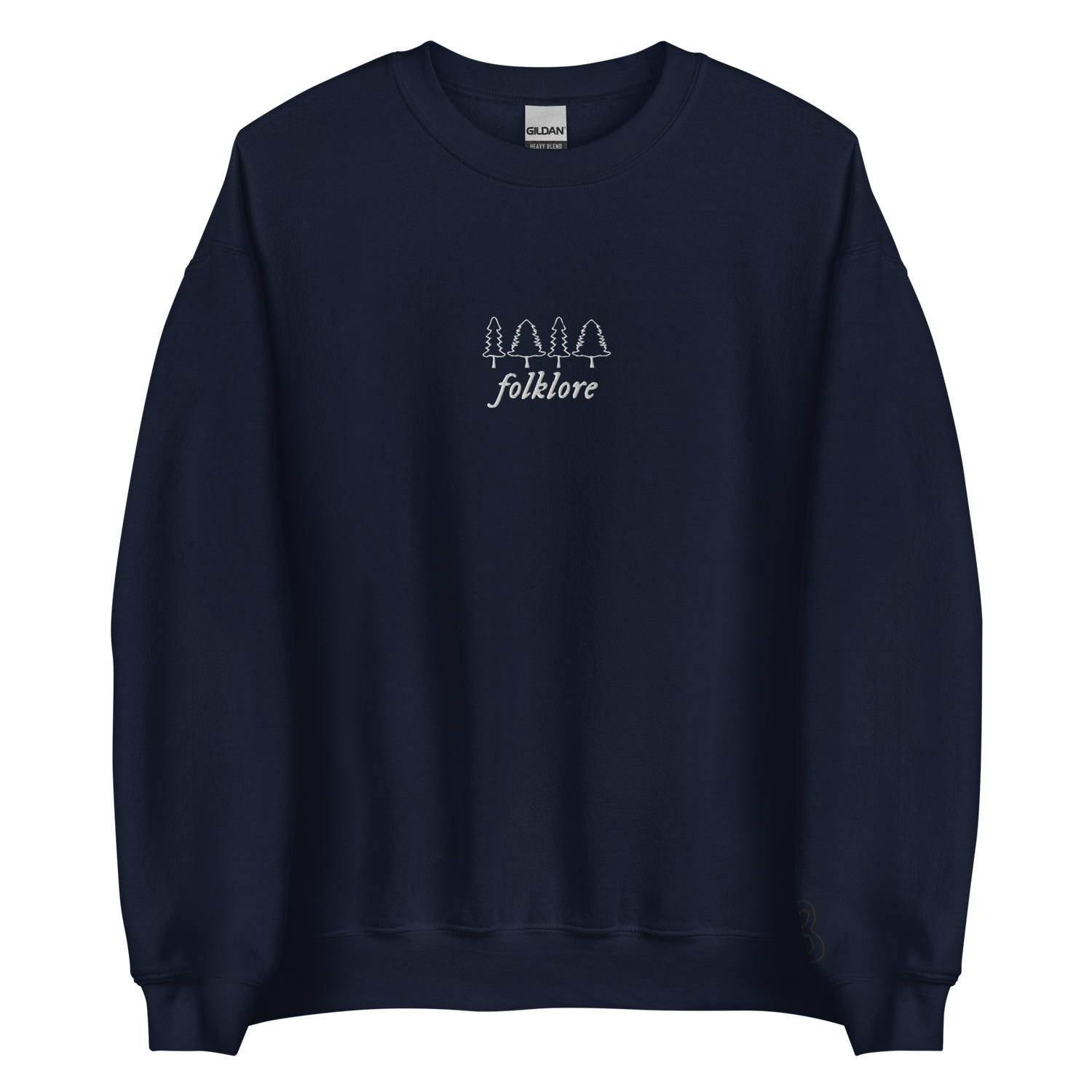 folklore era - Embroidered Crew Neck