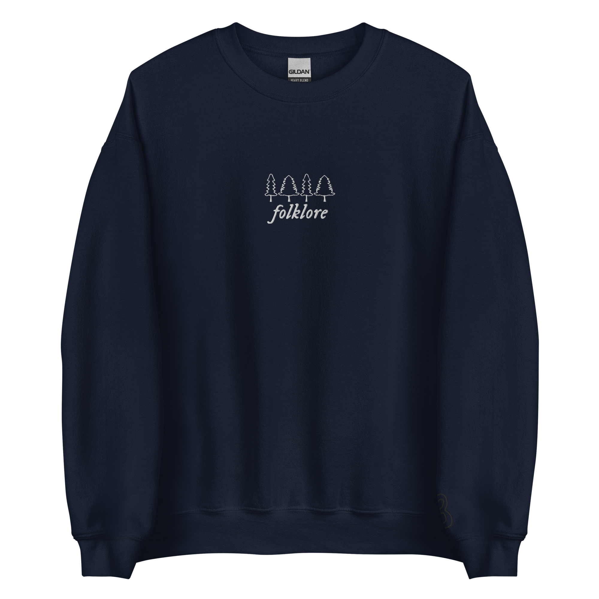 folklore era - Embroidered Crew Neck