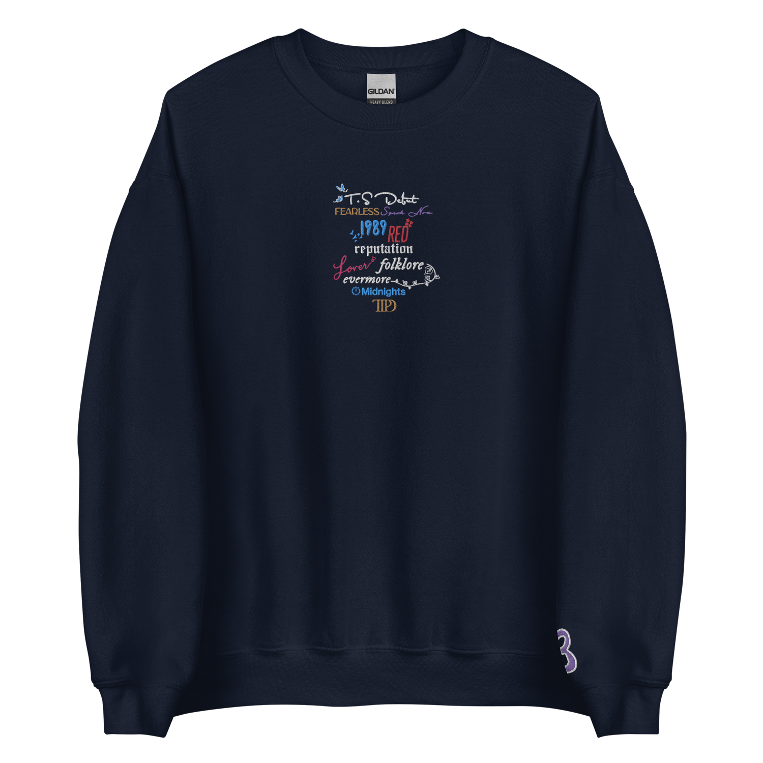 T.S Eras - Embroidered Crew Neck