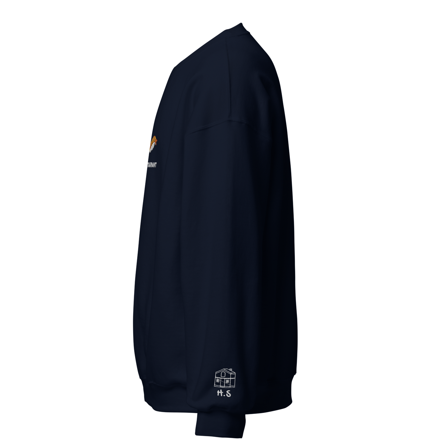 Music For A Sushi Restaurant - Embroidered Crew neck