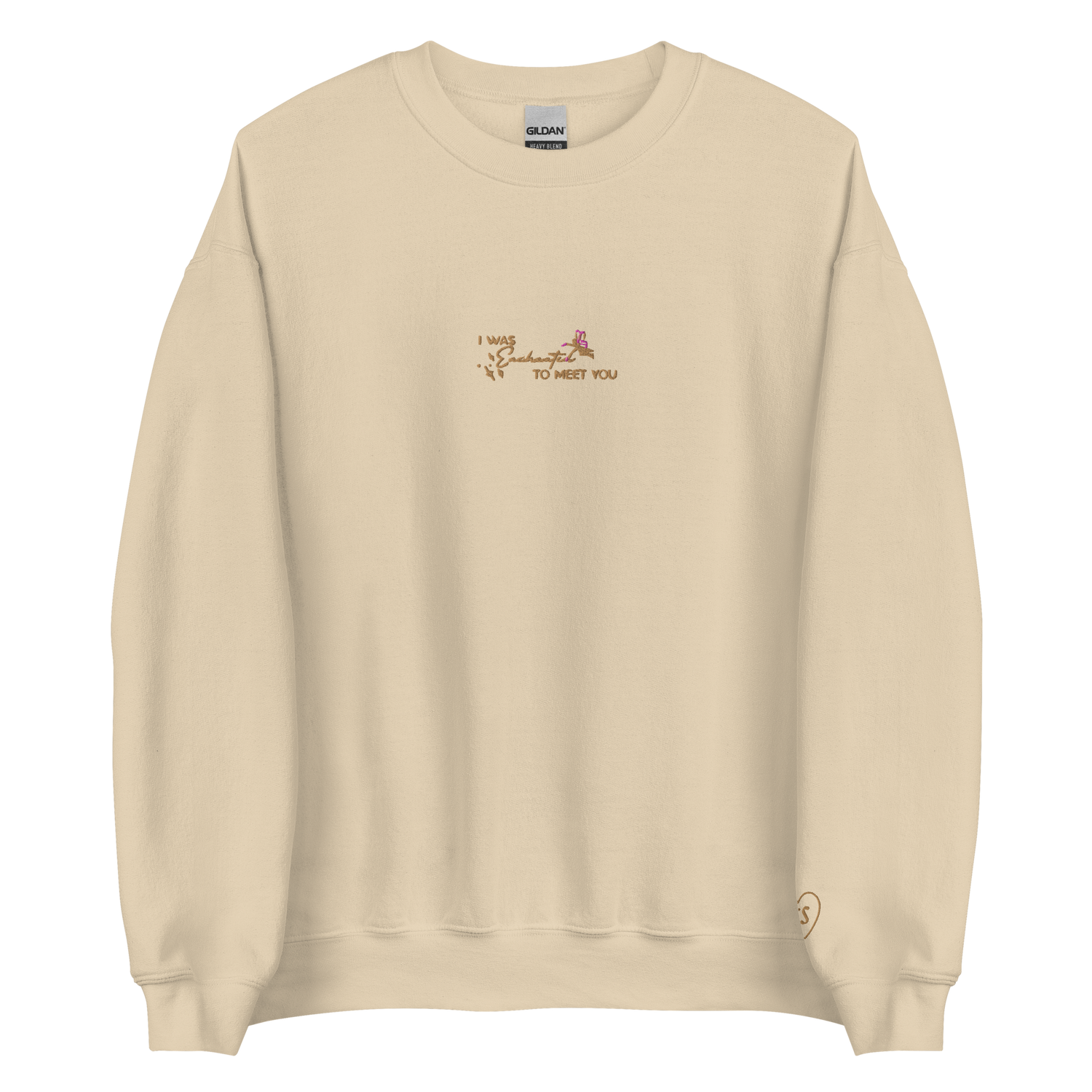 Enchanted - Embroidered Crew Neck