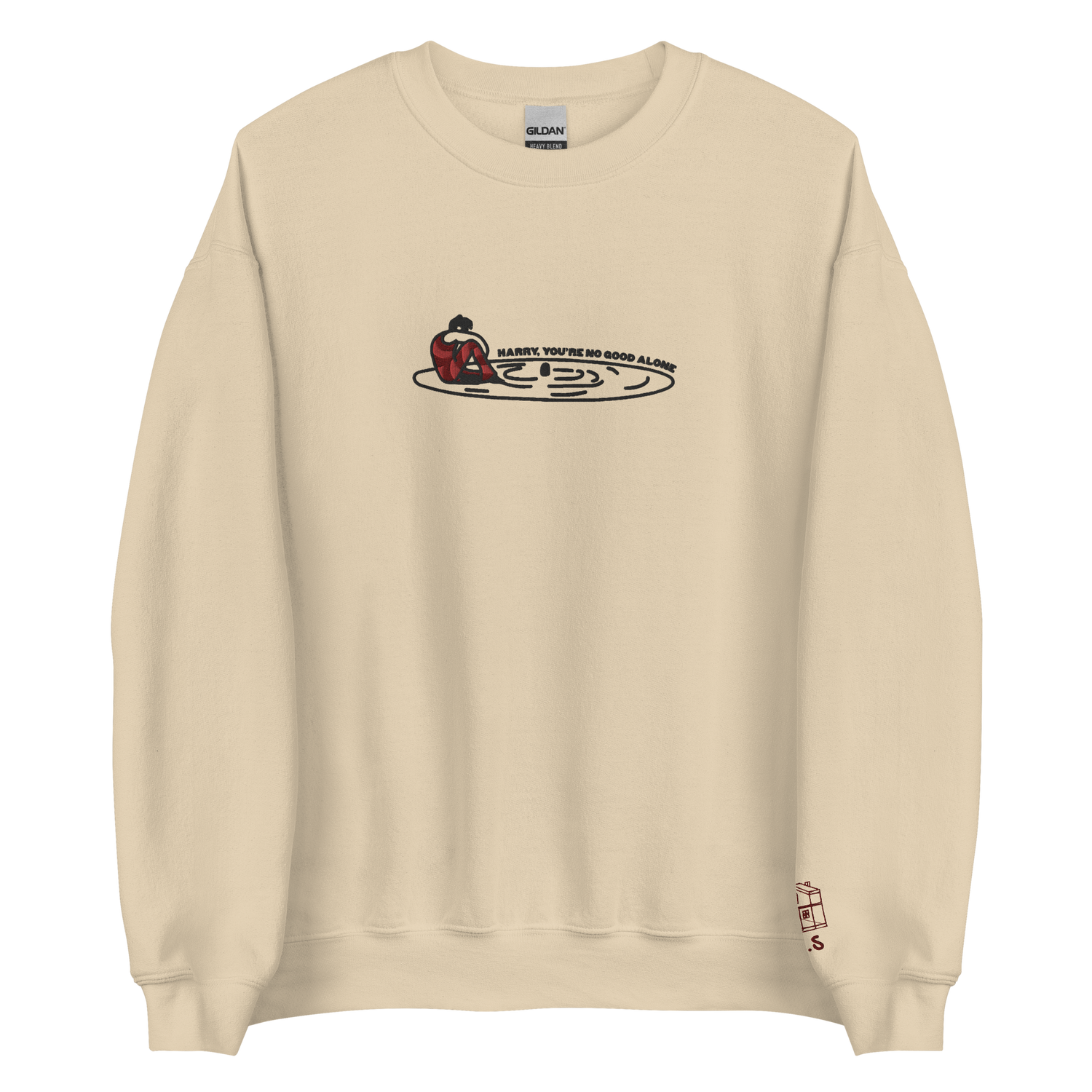 Harry You’re No Good Alone (As It Was) - Embroidered Crew Neck