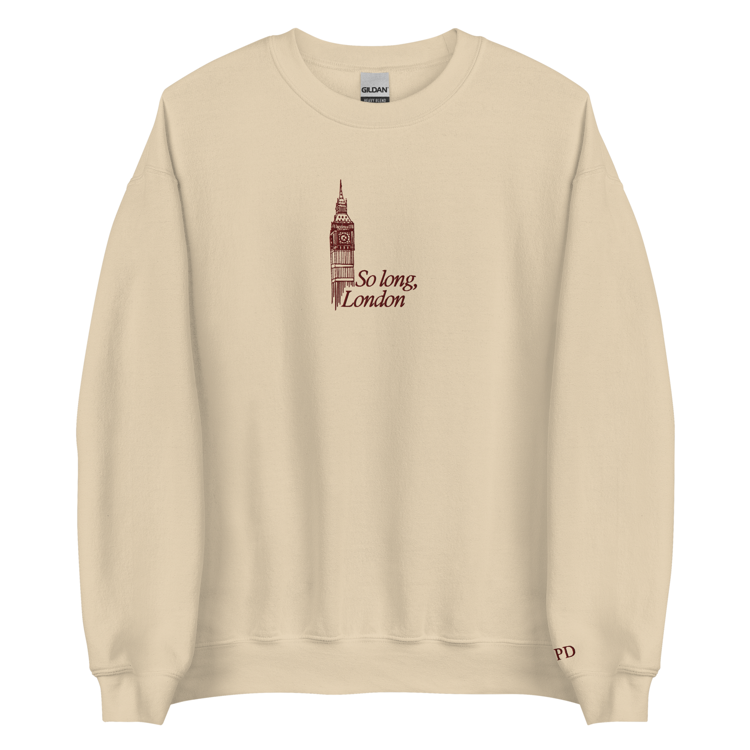 So Long, London - Embroidered Crew Neck